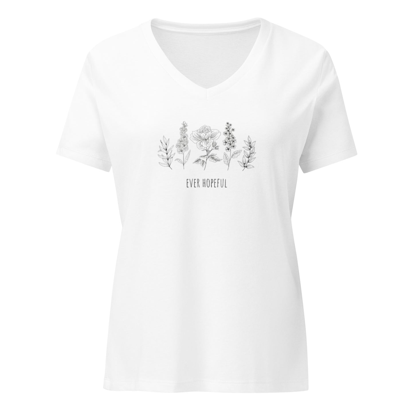 Women’s relaxed v-neck t-shirt